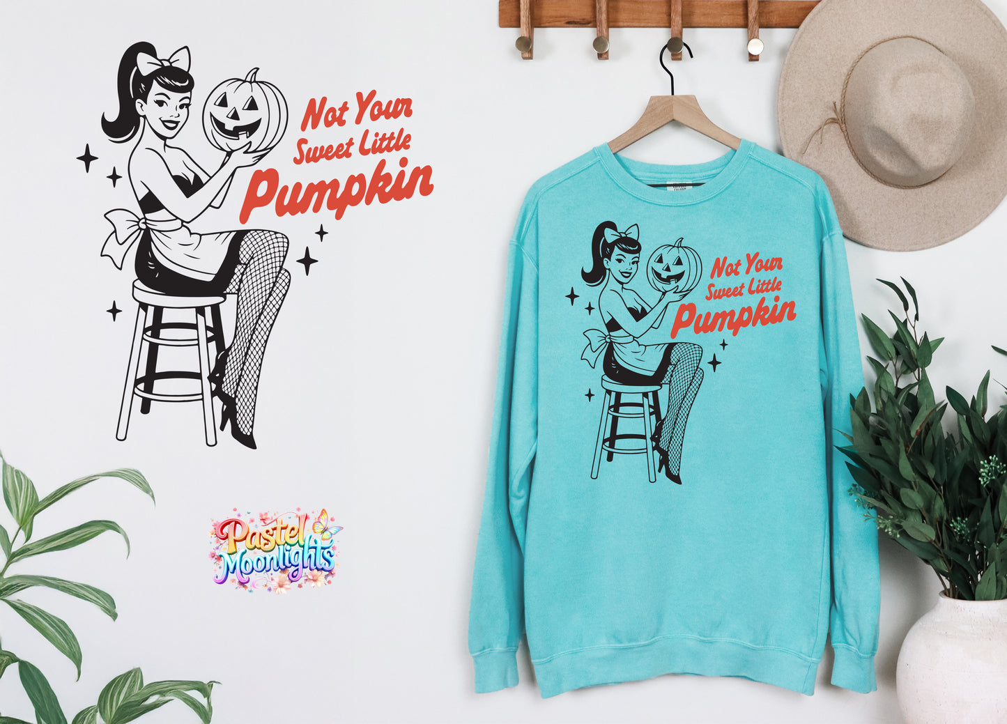 HalloweenGirl-06 DTF Print Ready to Press