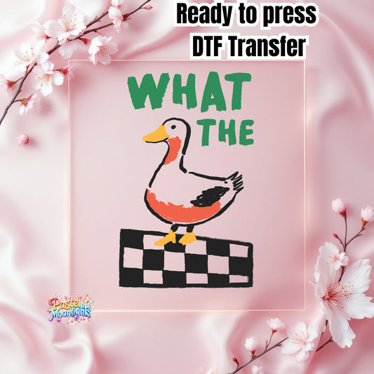 Duck DTF Print Ready to Press