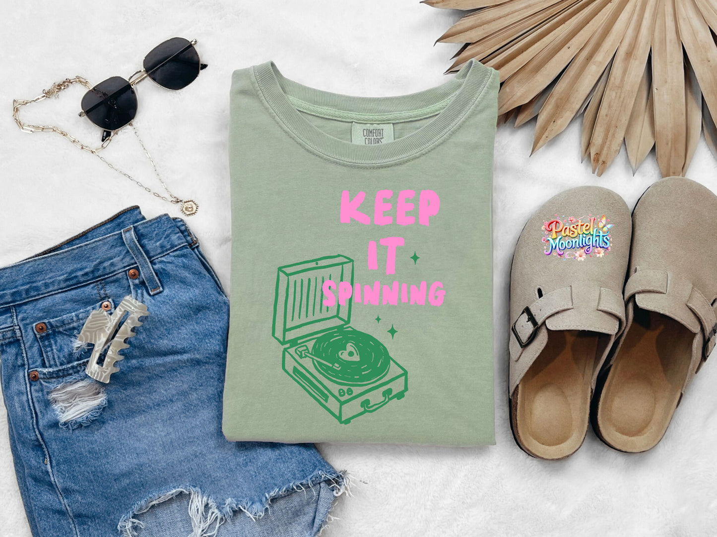 Keep it Spinning DTF Print Ready to Press