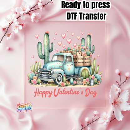 Happy Valentine  DTF Print Ready to Press
