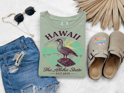 Hawaii The Aloha State DTF Print Ready to Press