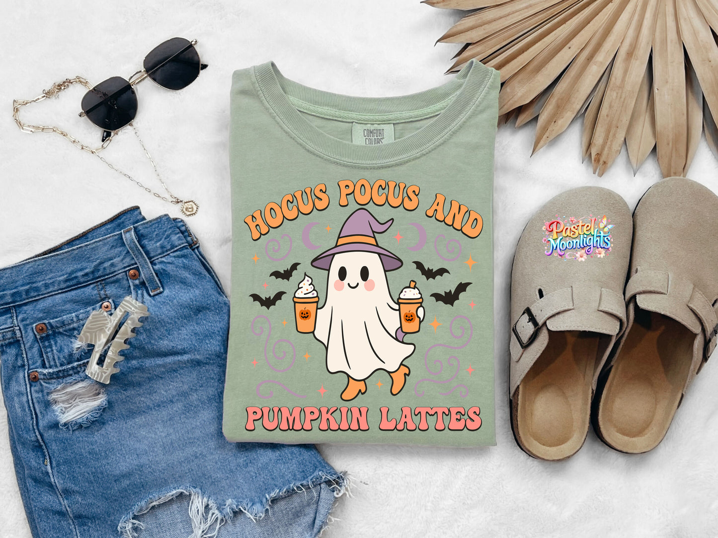 Hocus Pocus and Pumpkin Lattes DTF Print Ready to Press