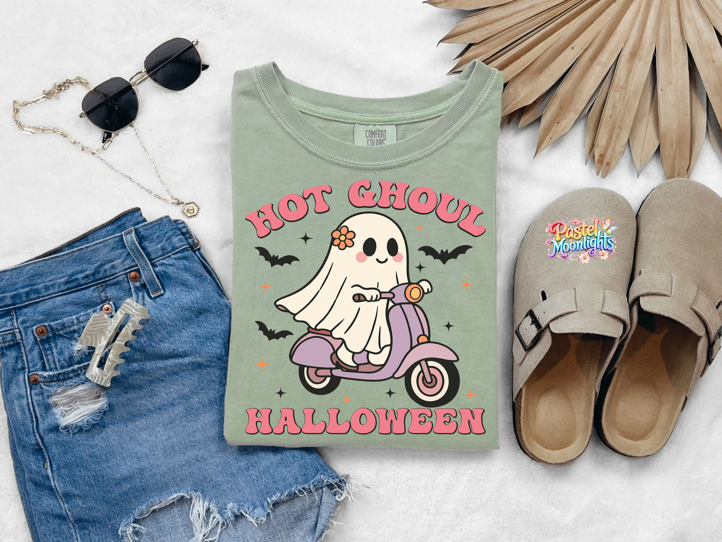 Hot Ghoul Halloween DTF Print Ready to Press