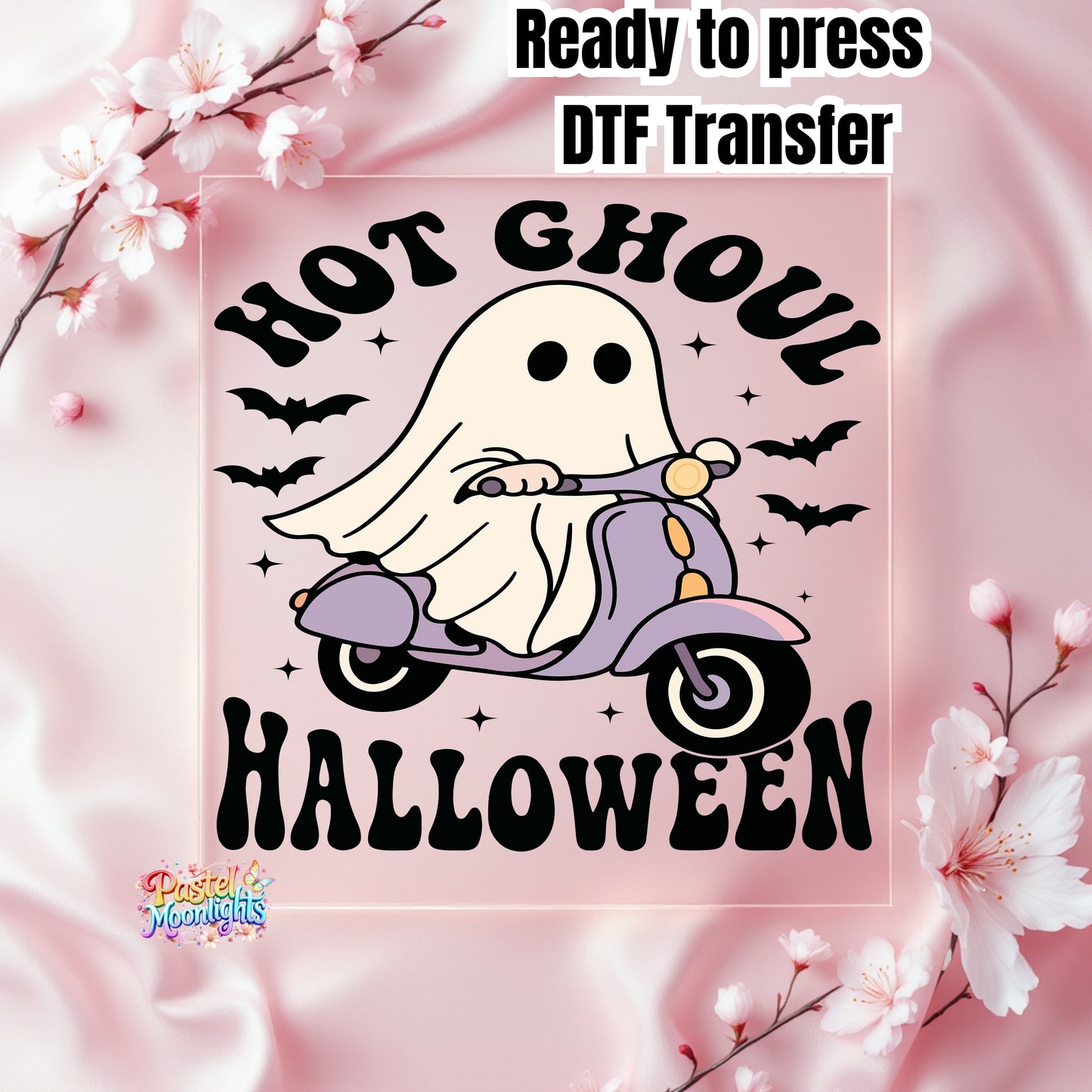Hot Ghoul Halloween 1 DTF Print Ready to Press