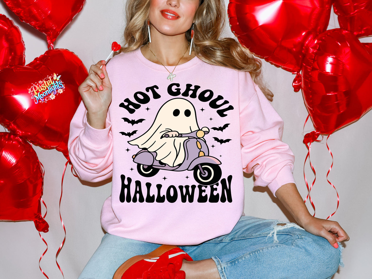 Hot Ghoul Halloween 1 DTF Print Ready to Press