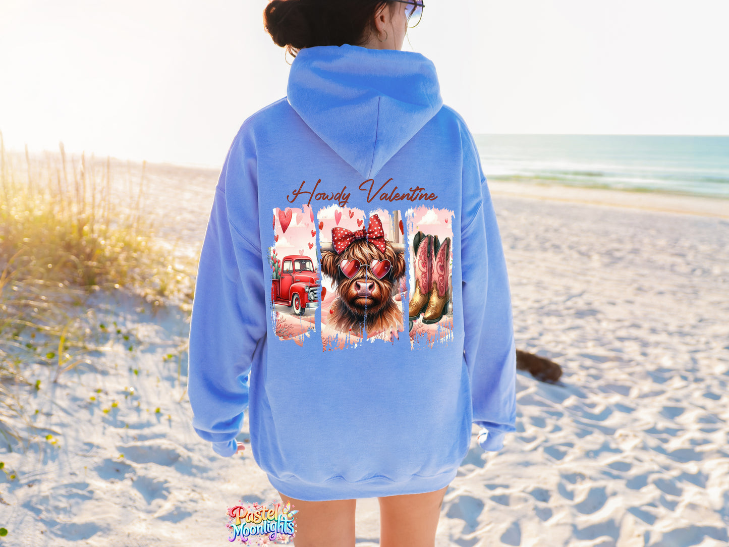 Howdy Valentine Design DTF Print Ready to Press