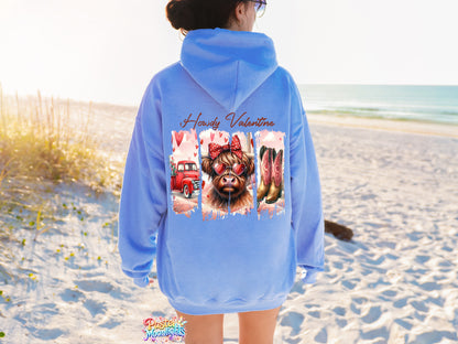 Howdy Valentine Design DTF Print Ready to Press