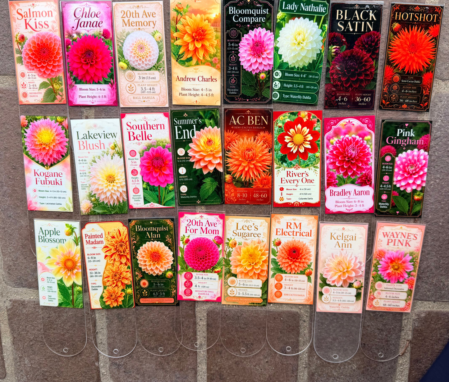 Weather Proof Flower Tag