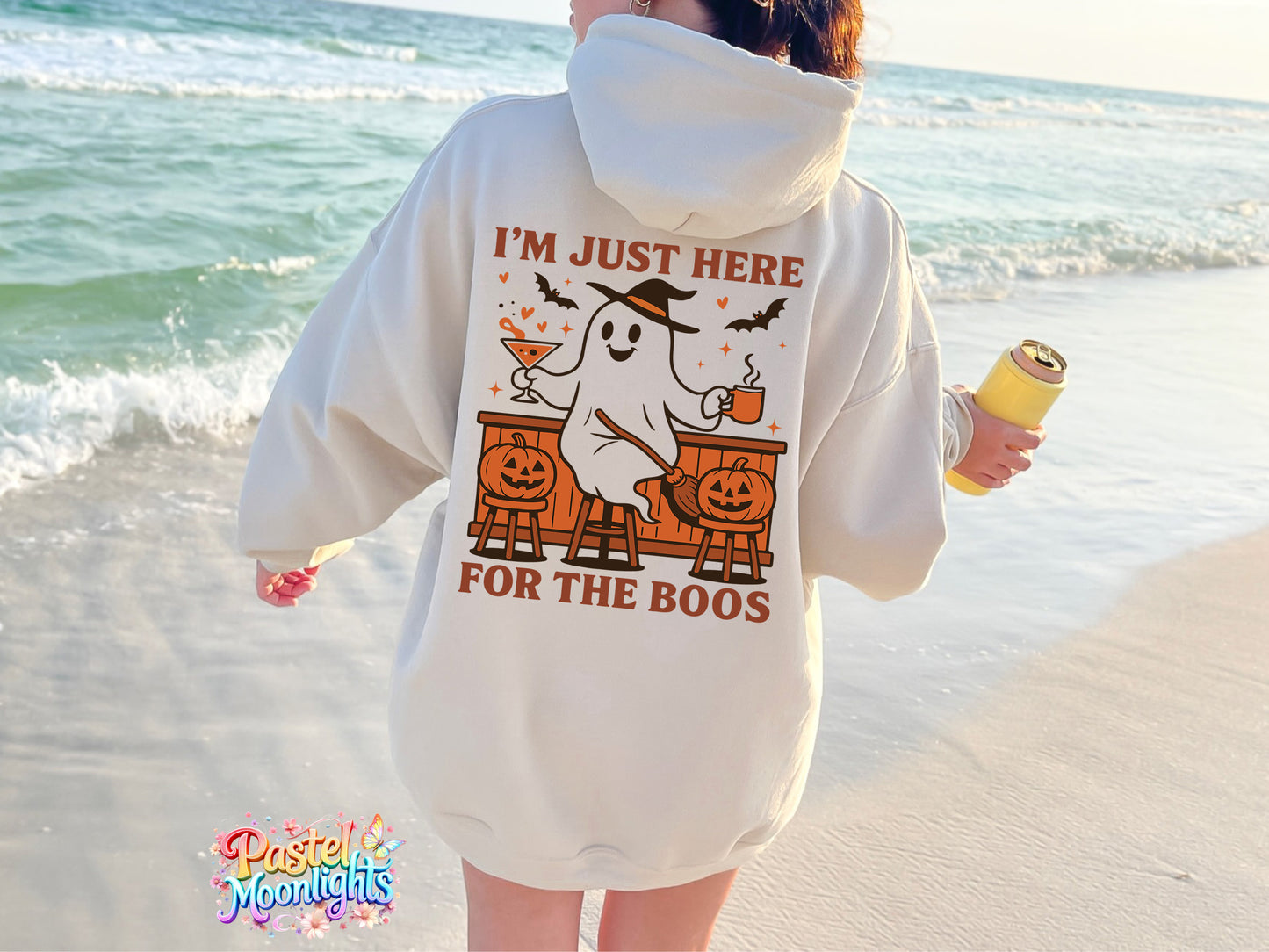 I'm just here for the boos DTF Print Ready to Press