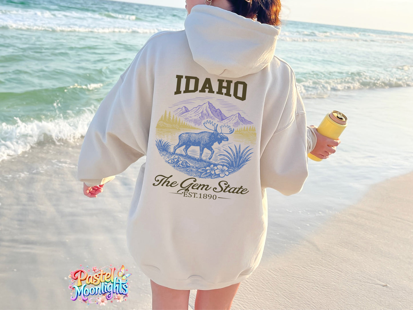 Idaho  The Gem State  DTF Print Ready to Press