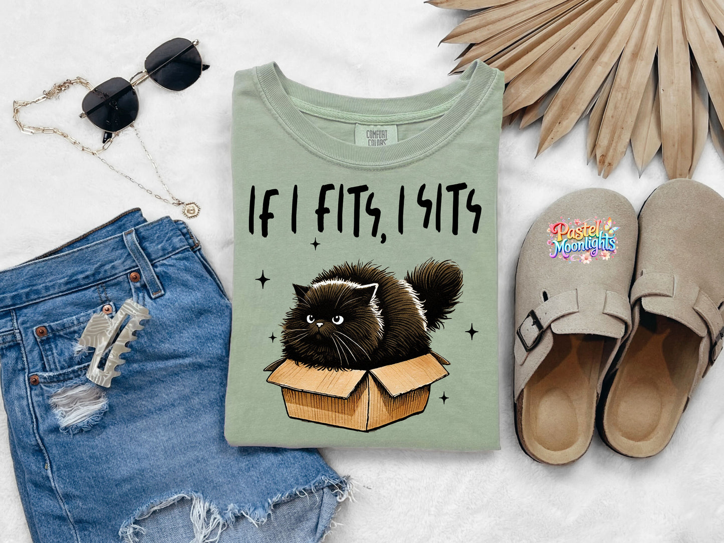If I fits I sits DTF Print Ready to Press