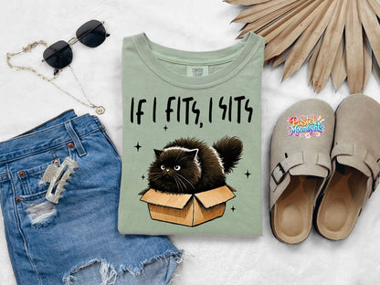 If I fits I sits DTF Print Ready to Press