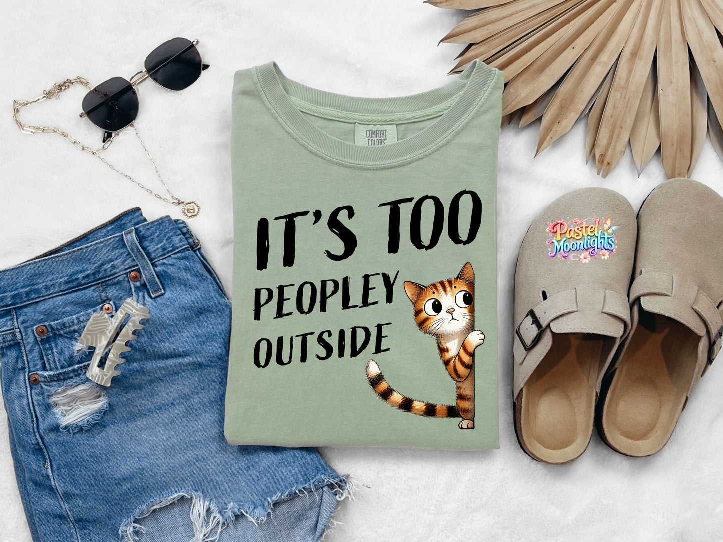 It's too peopley outside DTF Print Ready to Press