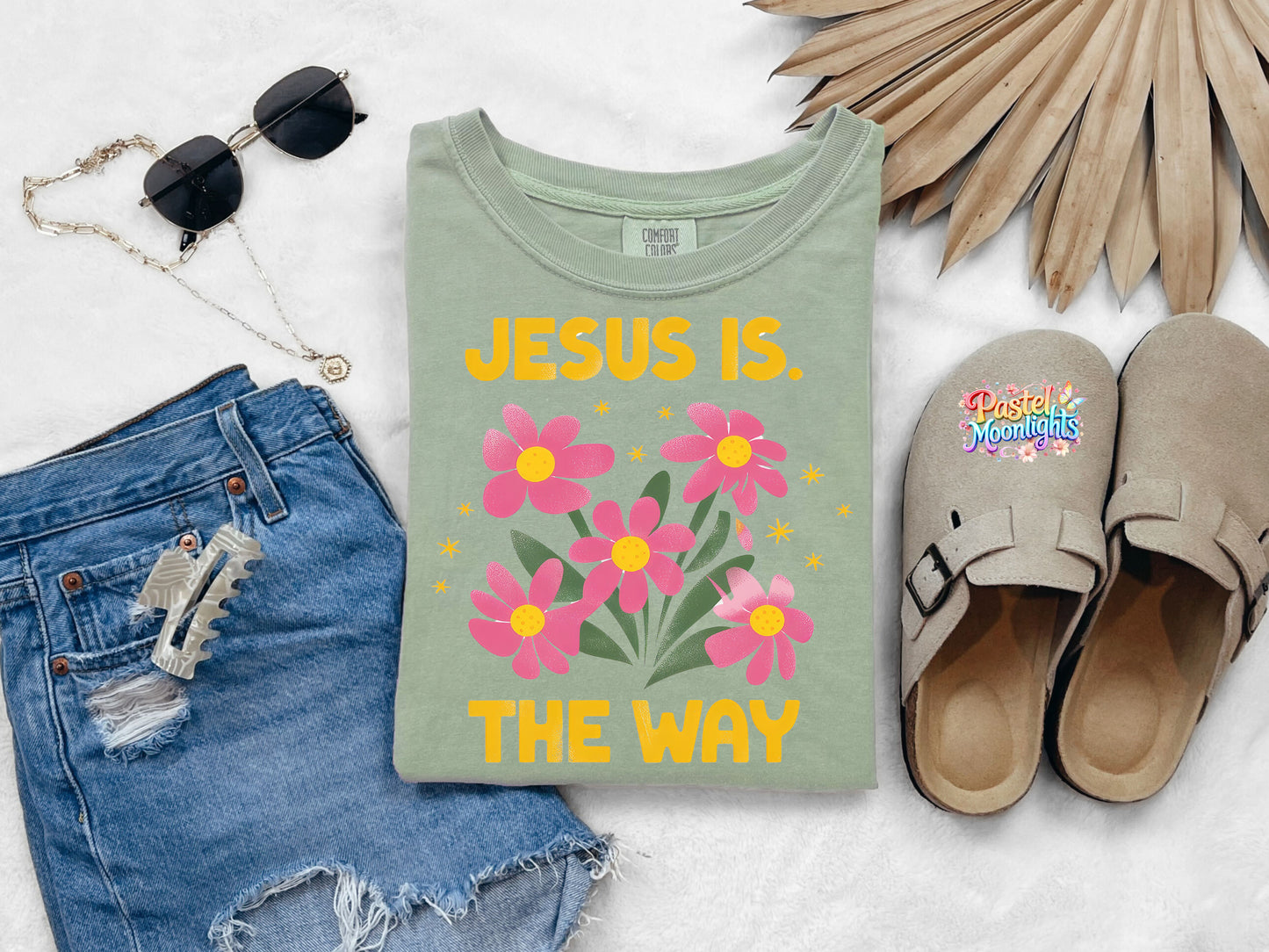 Jesus is The Way DTF Print Ready to Press
