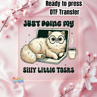 Just Doing my SIlly little task DTF Print Ready to Press