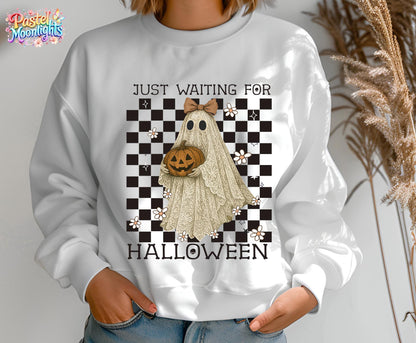 Just waiting for Halloween Design 2 DTF Print Ready to Press