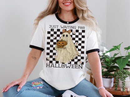 Just waiting for Halloween Design 2 DTF Print Ready to Press