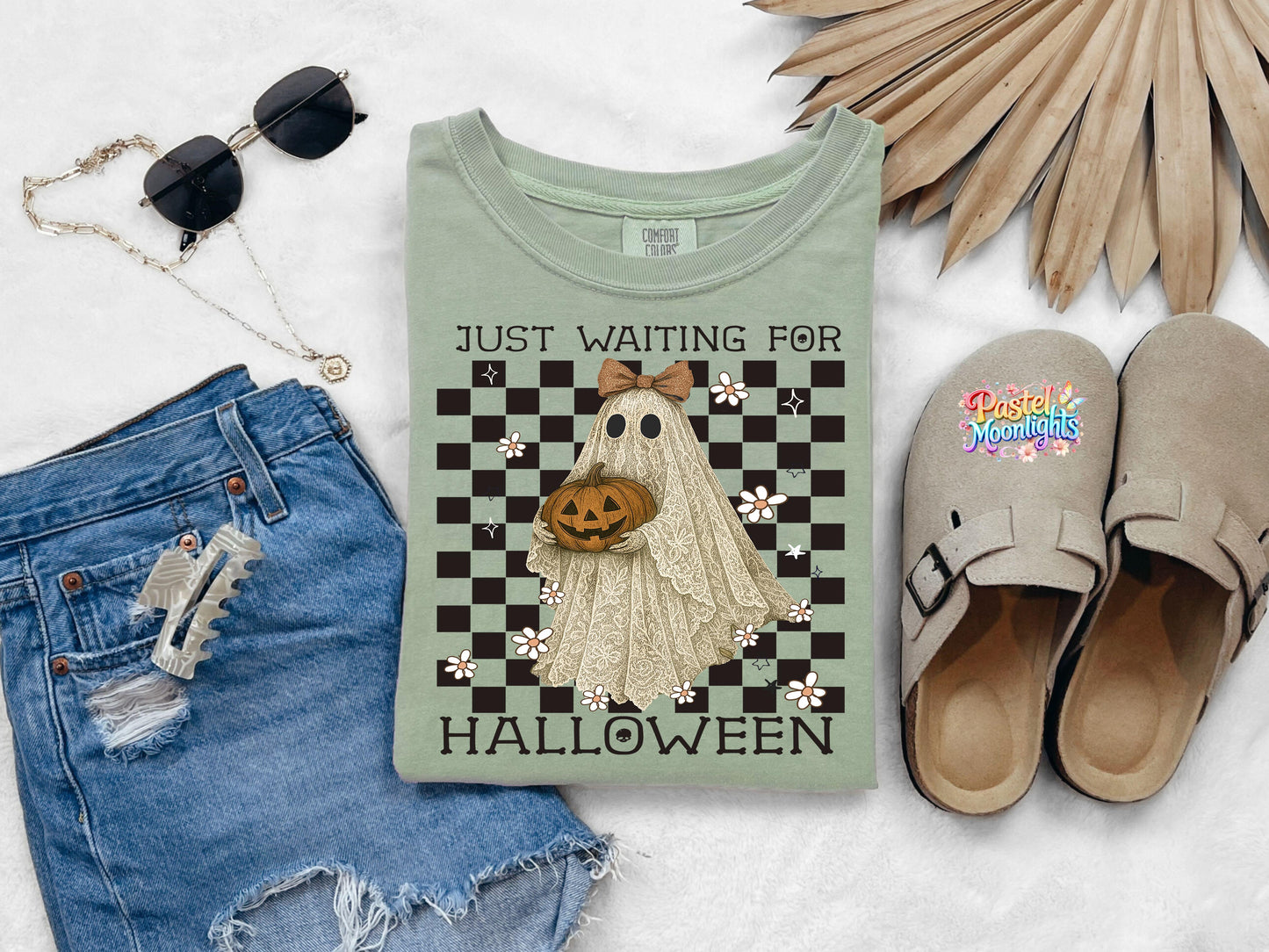 Just waiting for Halloween Design 2 DTF Print Ready to Press