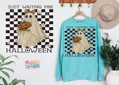 Just waiting for Halloween Design 2 DTF Print Ready to Press