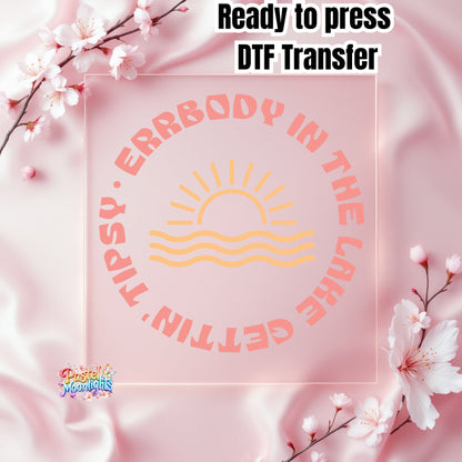 Lake-09 DTF Print Ready to Press