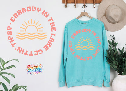 Lake-09 DTF Print Ready to Press