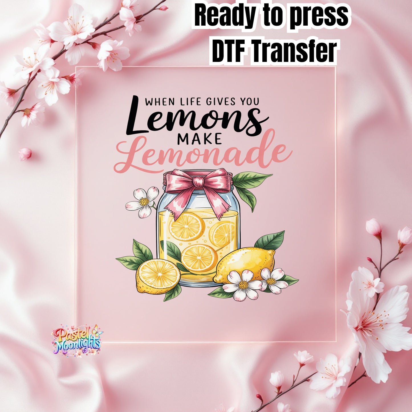 Lemon Design 10 DTF Print Ready to Press