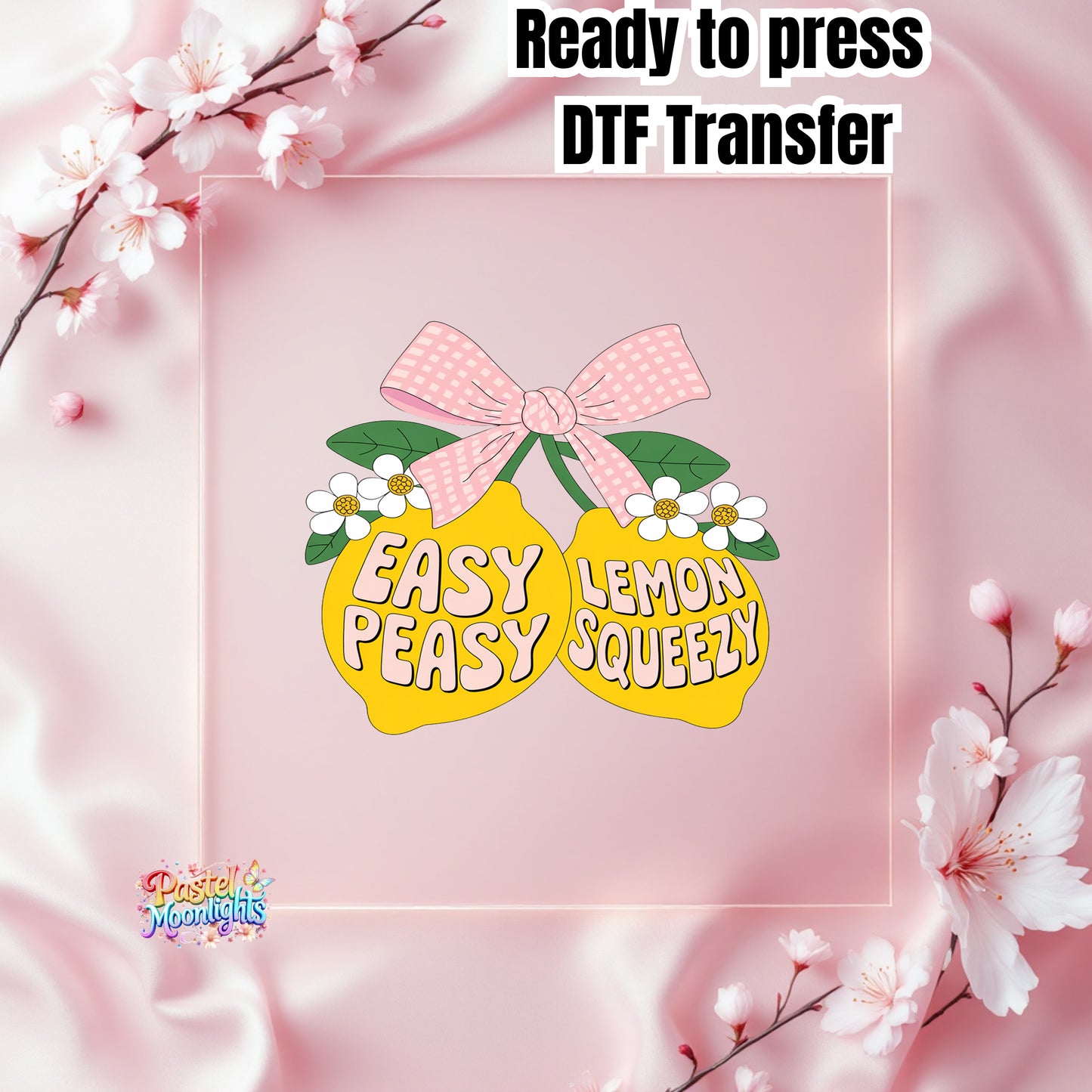 Lemon Design 12 DTF Print Ready to Press