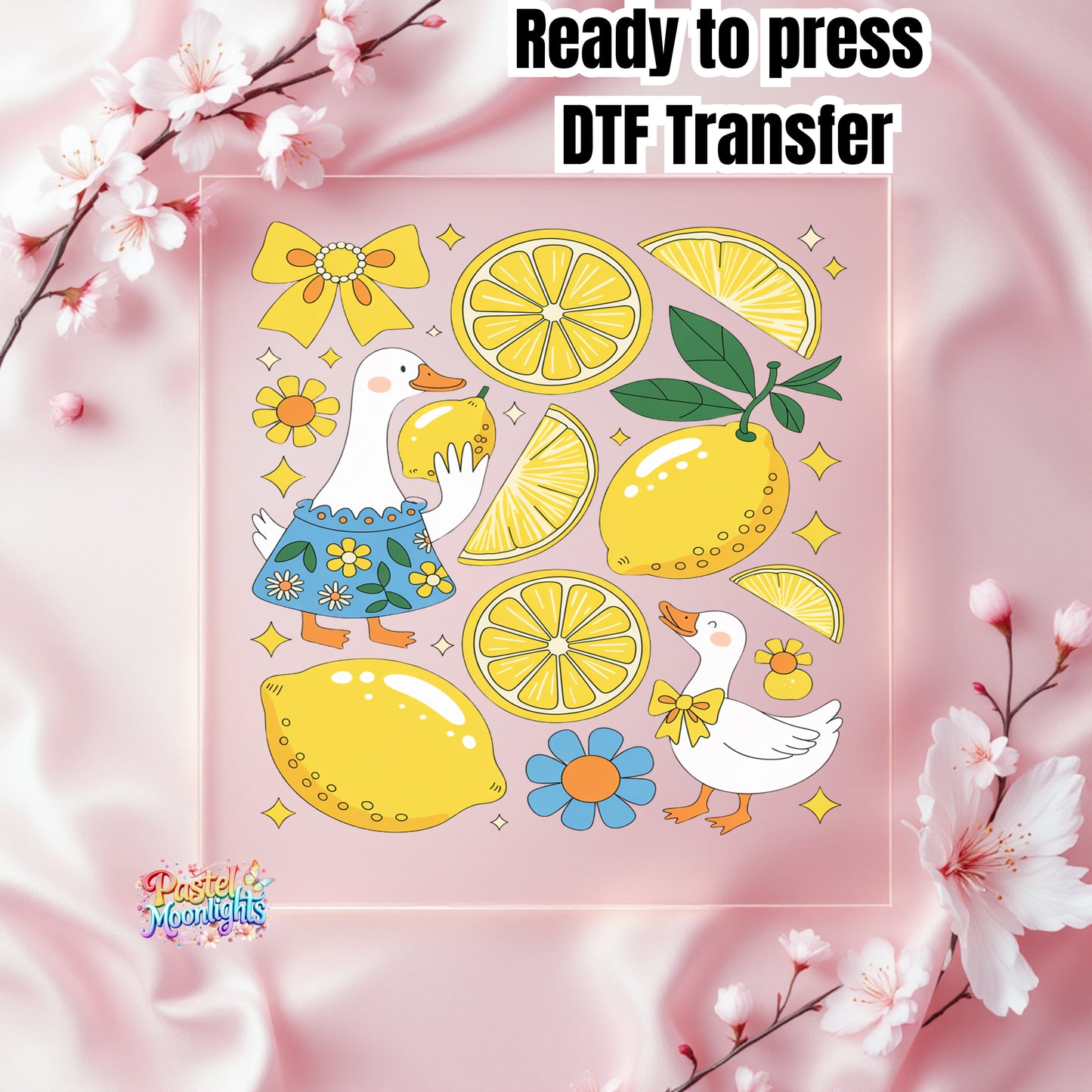 Lemon Design 14 DTF Print Ready to Press
