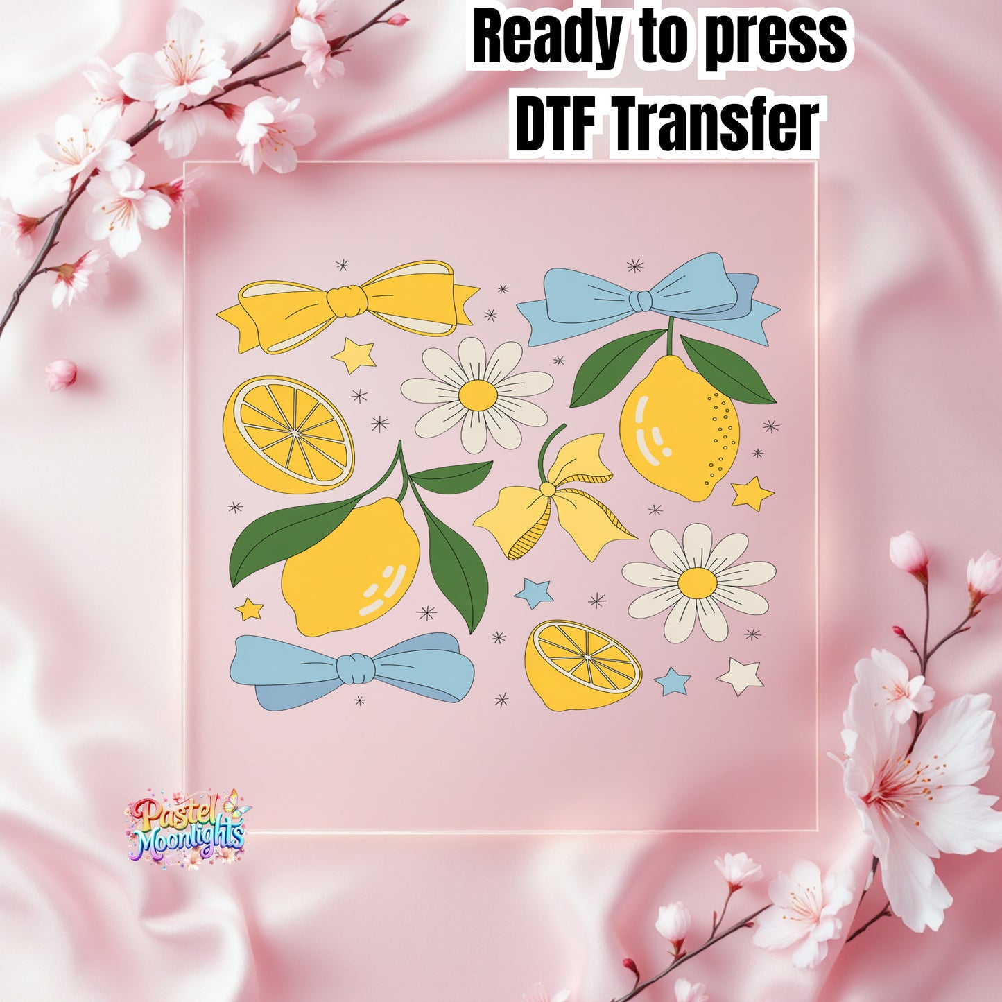 Lemon Design 15 DTF Print Ready to Press