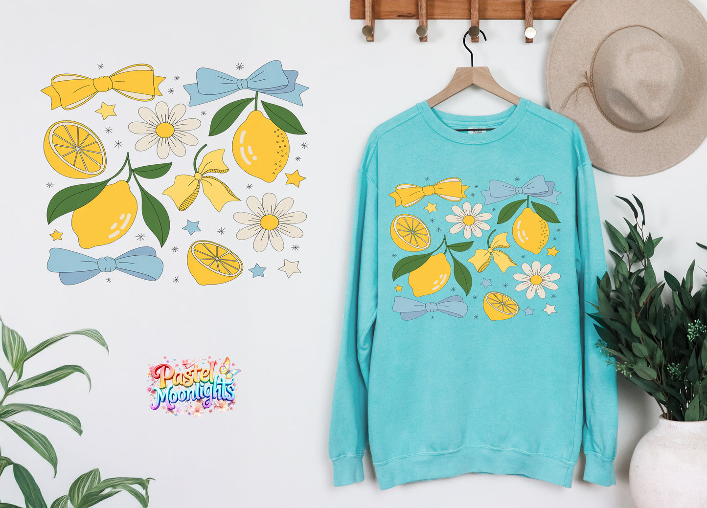 Lemon Design 15 DTF Print Ready to Press