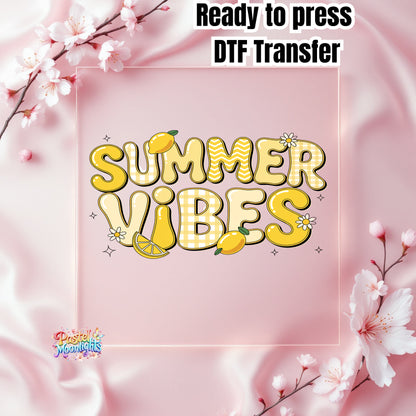 Lemon Design 17 DTF Print Ready to Press