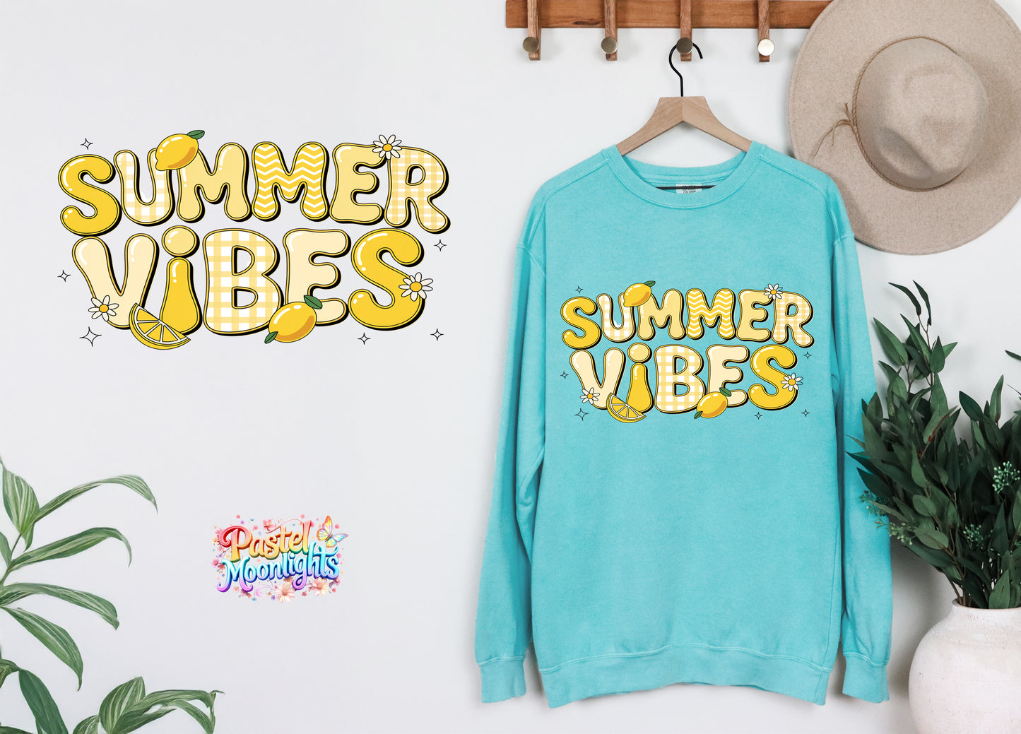 Lemon Design 17 DTF Print Ready to Press