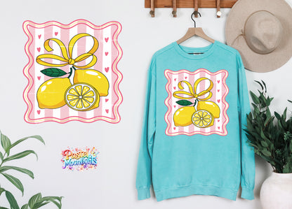 Lemon Design 1 DTF Print Ready to Press