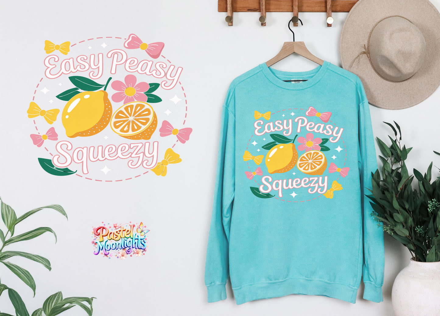 Lemon Design 21 DTF Print Ready to Press