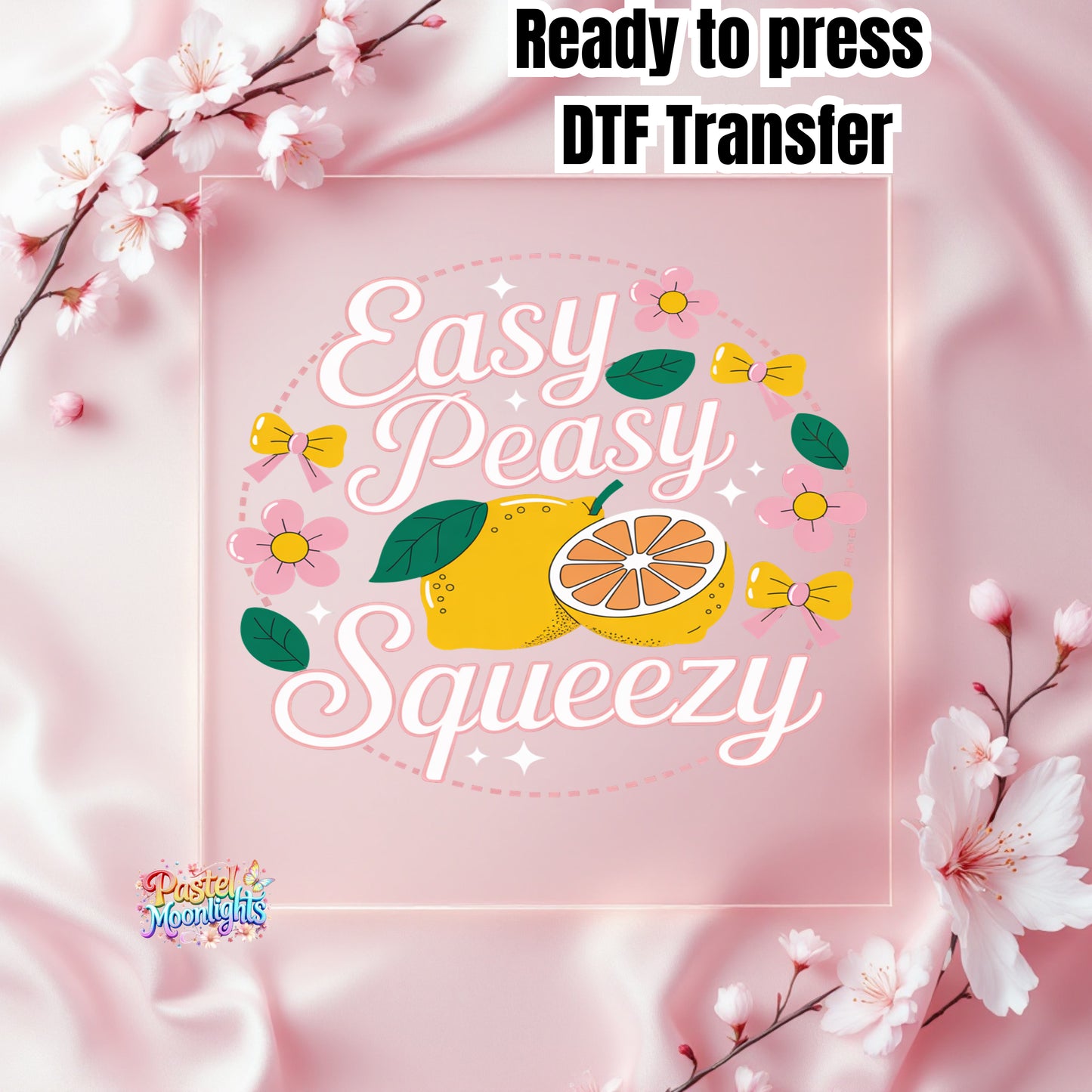 Lemon Design 22 DTF Print Ready to Press