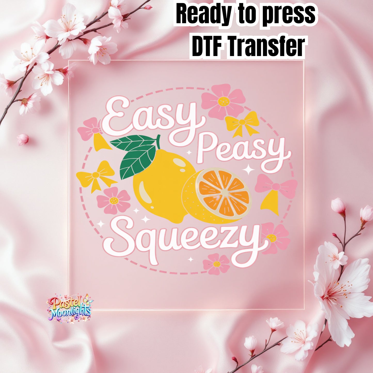 Lemon Design 23 DTF Print Ready to Press
