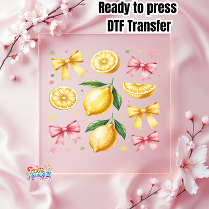 Lemon Design 24 DTF Print Ready to Press