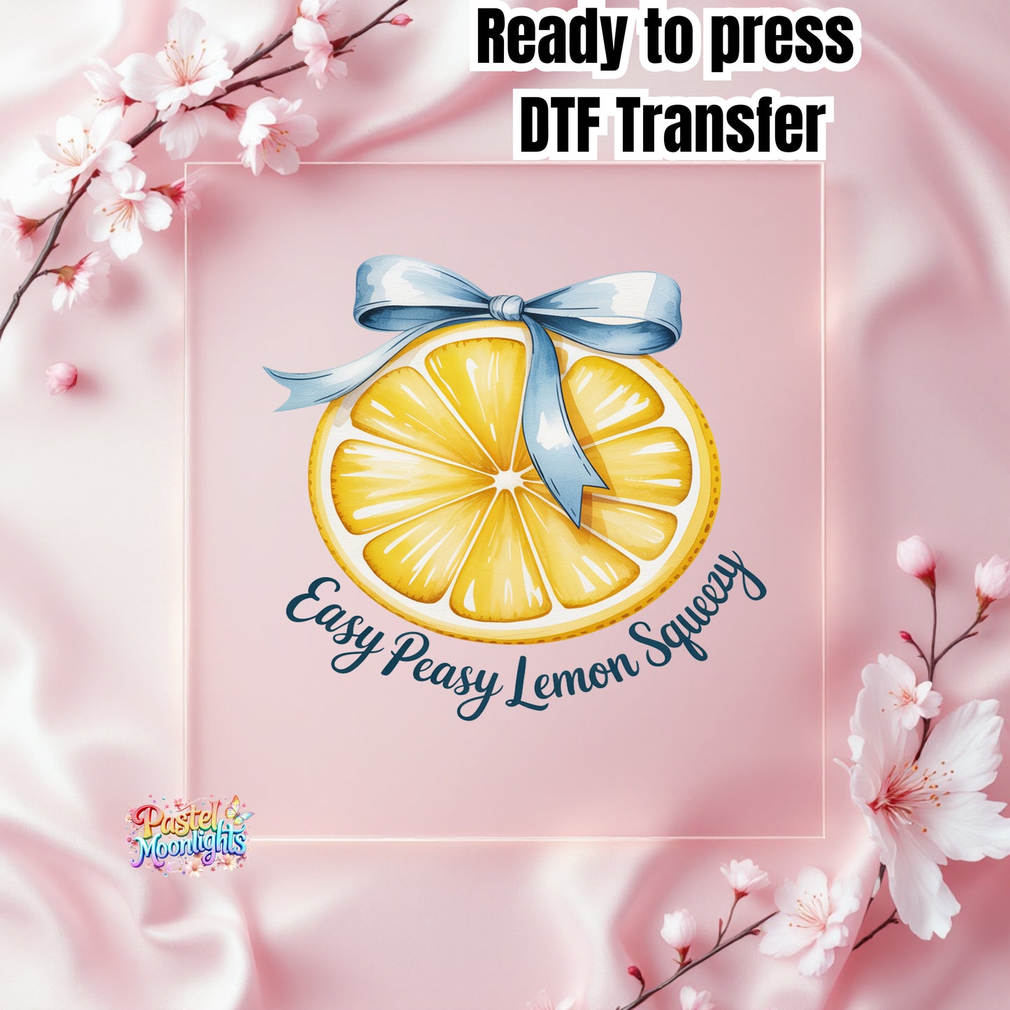Lemon Design 27 DTF Print Ready to Press