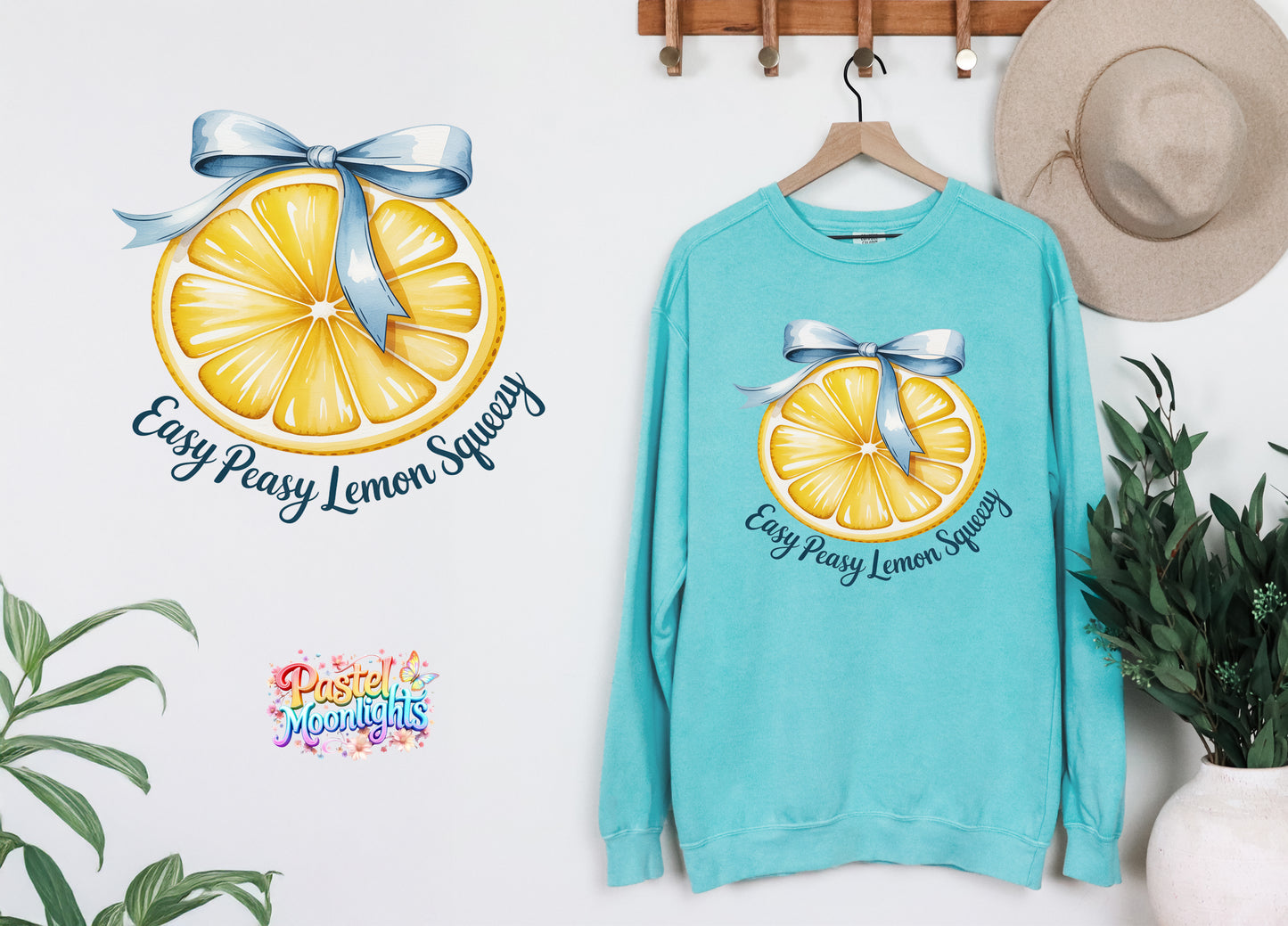 Lemon Design 27 DTF Print Ready to Press