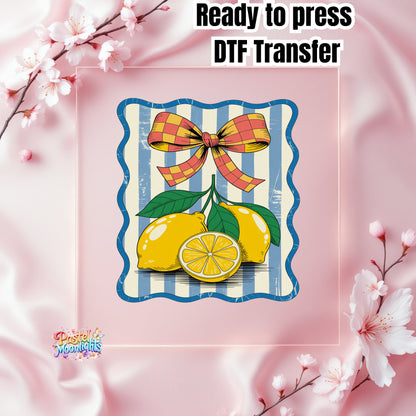 Lemon Design 29 DTF Print Ready to Press