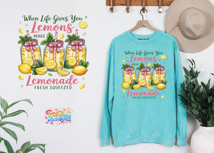 Lemon Design 2 DTF Print Ready to Press