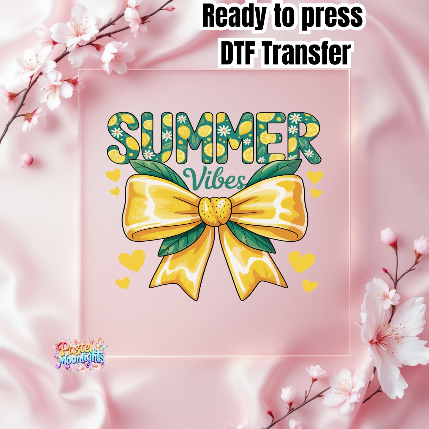 Lemon Design 30 DTF Print Ready to Press