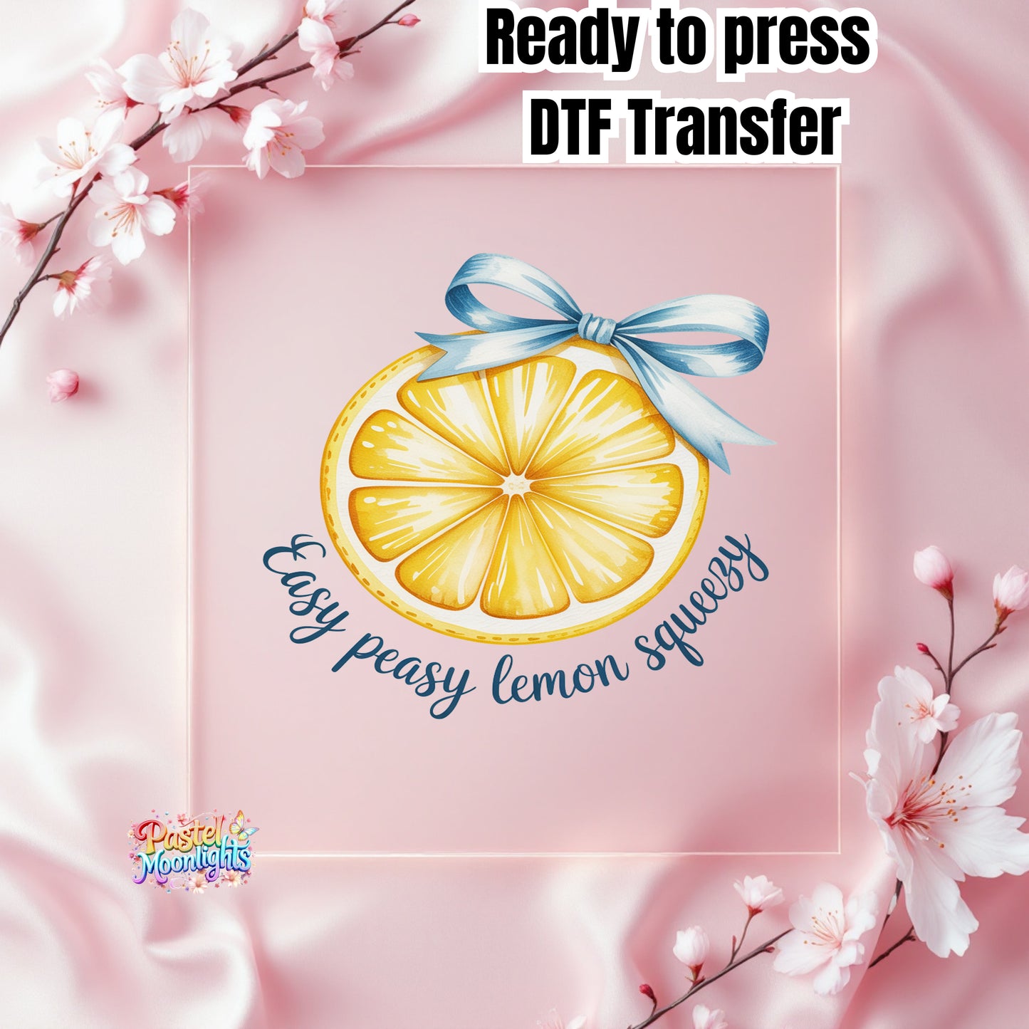 Lemon Design 31 DTF Print Ready to Press