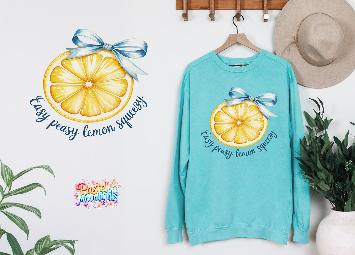 Lemon Design 31 DTF Print Ready to Press