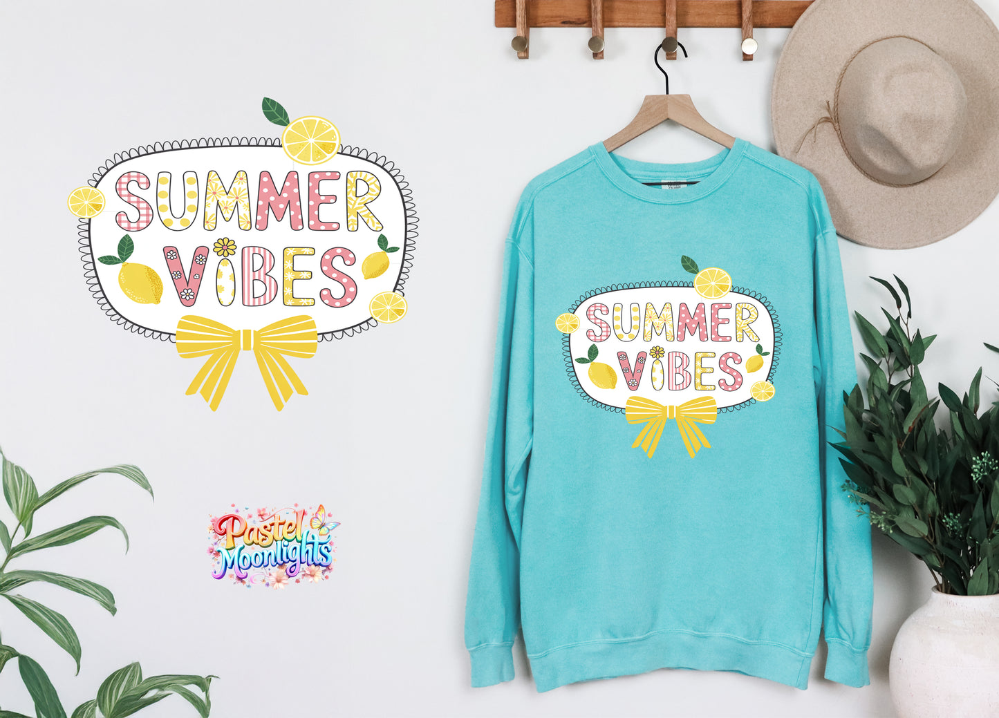 Lemon Design 3 DTF Print Ready to Press