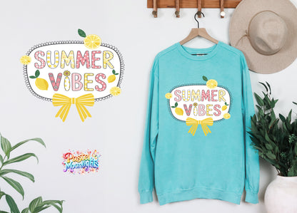 Lemon Design 3 DTF Print Ready to Press