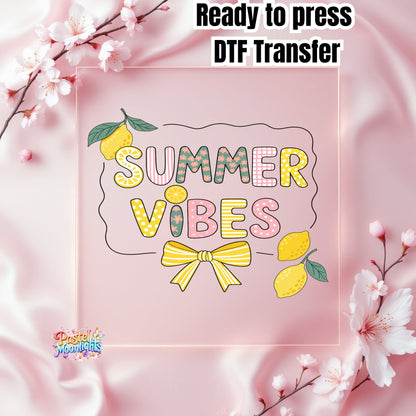 Lemon Design 4 DTF Print Ready to Press