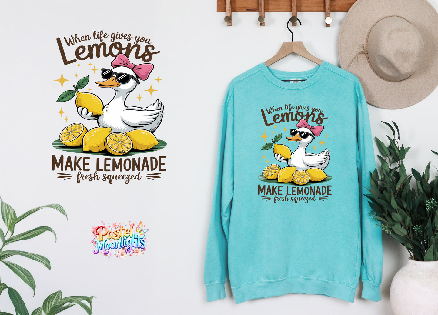 Lemon Design 5 DTF Print Ready to Press