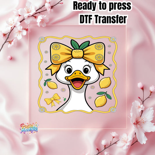 Lemon Design 7 DTF Print Ready to Press