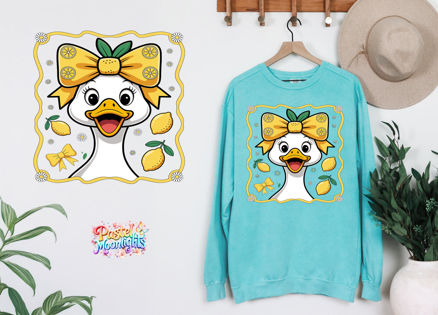 Lemon Design 7 DTF Print Ready to Press